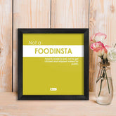 Funny Wall Frames for Home & Office, Quirky Humour Poster with Frame | Yellow Poster Frame | Unique Gift Idea for Friend, Roommate, Farewell Gift